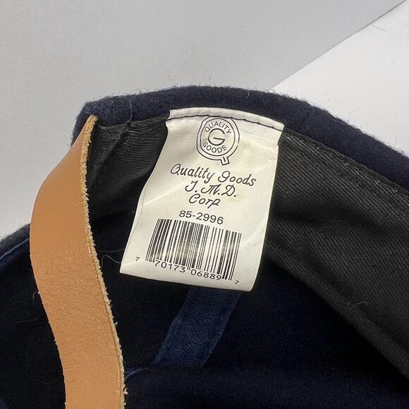 Vintage Canada Country Promotional Velvet StrapBack Trucker Hat Baseball Cap - Picture 7 of 8